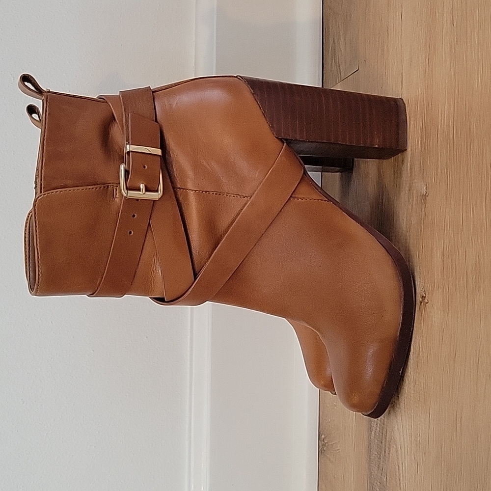 Aldo Ankle Boot - Cognac